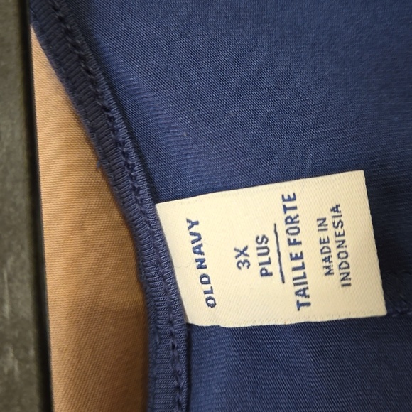 OLD NAVY cold shoulder blue midi dress. Women's 3X - Picture 2 of 6